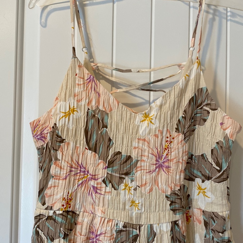Forever 21 Womens Floral Romper